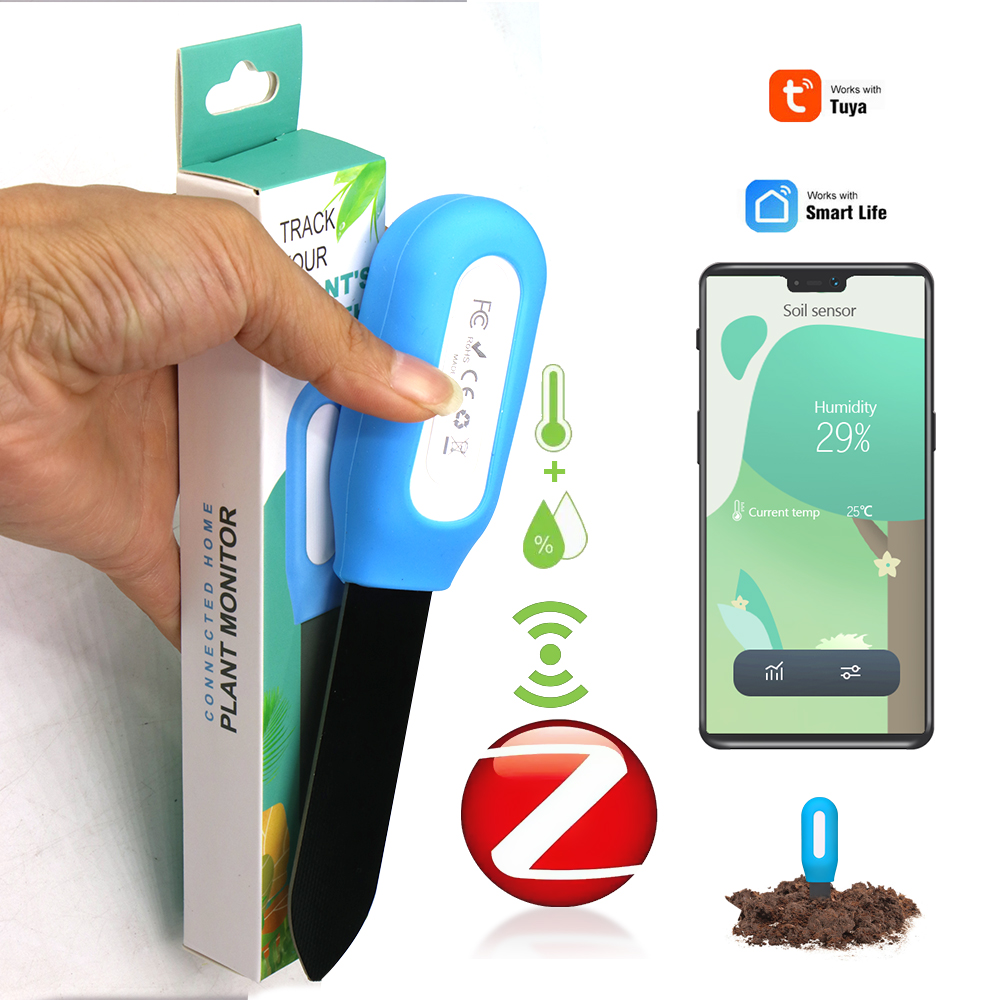 Smart Home Monitor - مستشعر التربة زيجبي الذكي للمنزل والحديقة