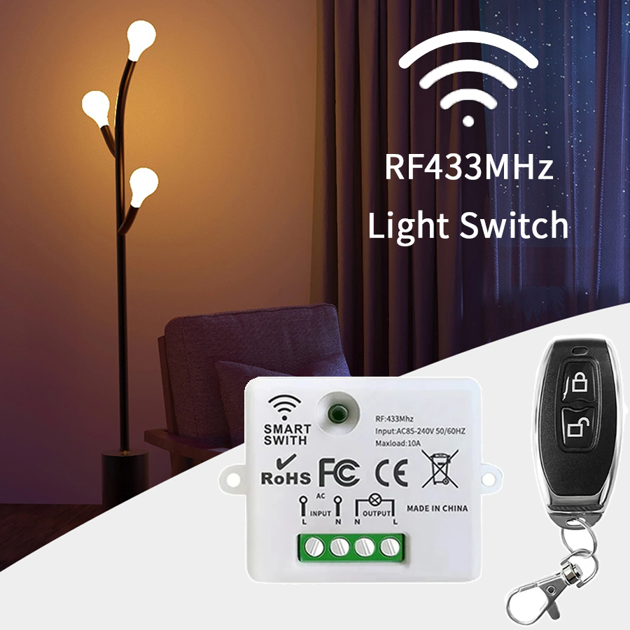 Smart Home Miniature - مفتاح تحكم عن بعد لاسلكي RF