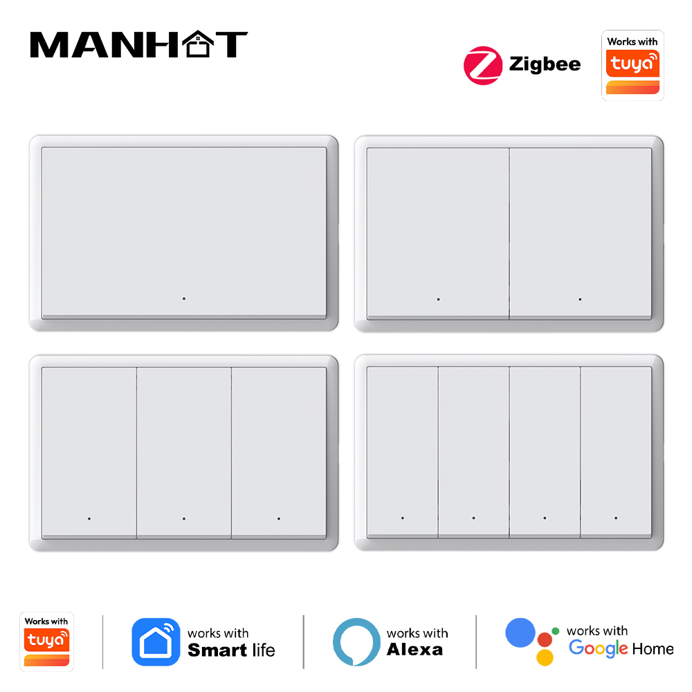 Smart Home Switch - مفتاح إضاءة ذكي من مانهوت يعمل