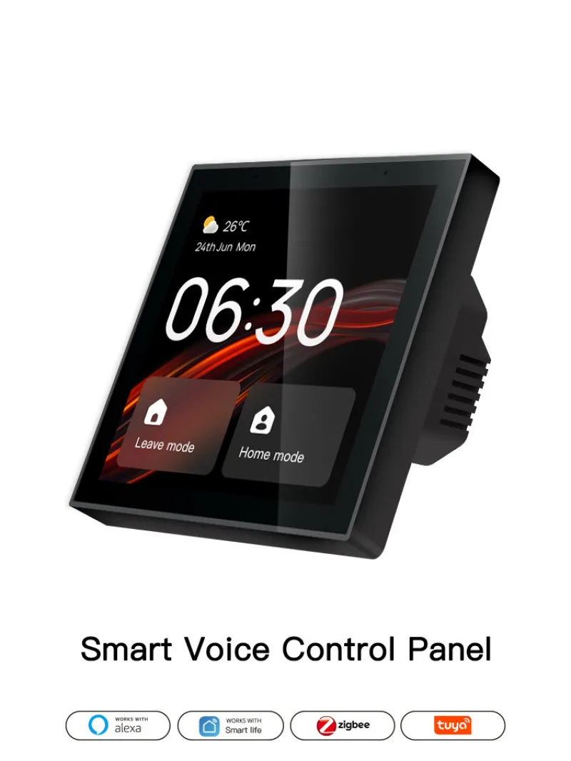 Smart Home Monitor - مفتاح ذكي زيجبي بشاشة كاملة 4