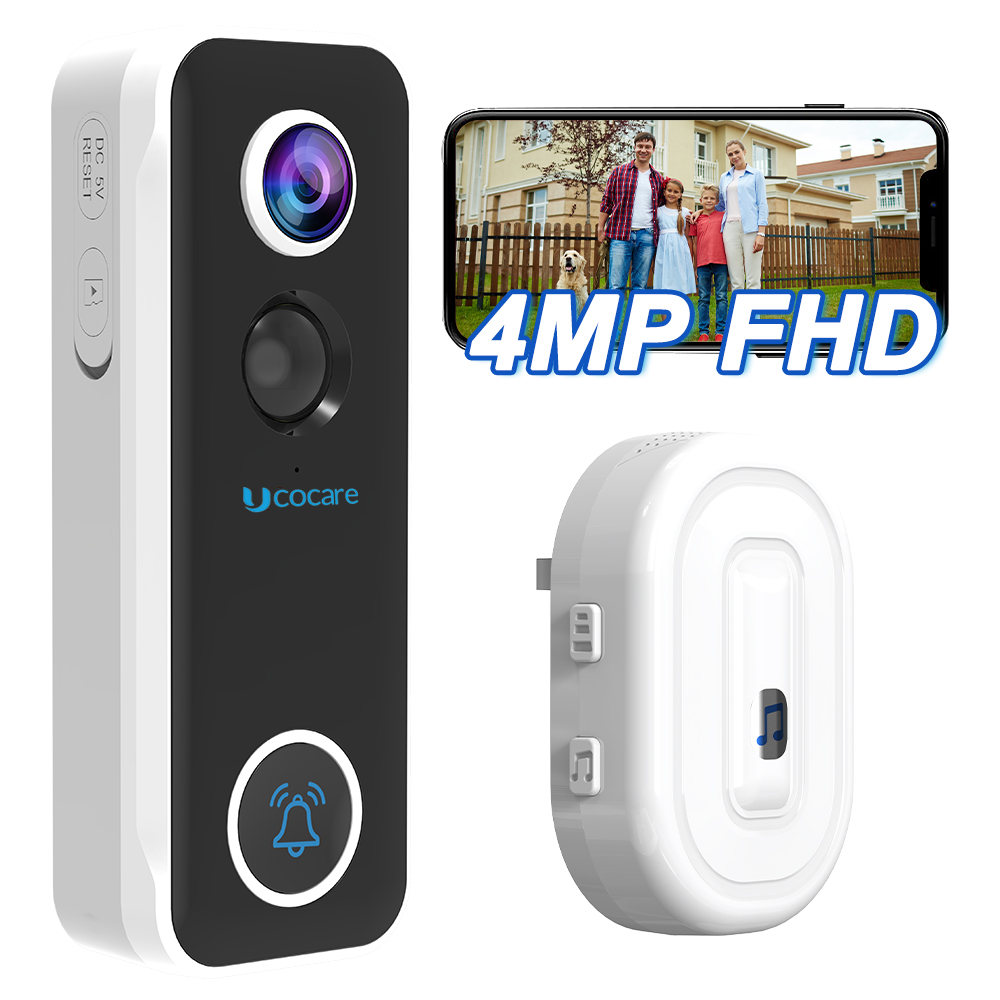 Smart Home Video - جرس باب فيديو لاسلكي واي فاي