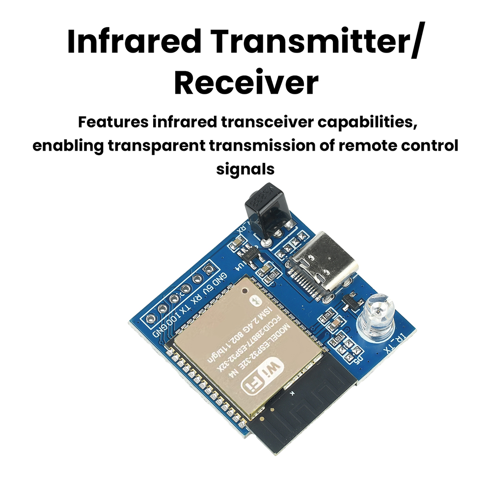 Smart Home Esp8266 - وحدة إرسال واستقبال الأشعة تحت الحمراء
