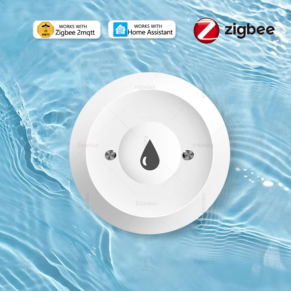 Wifi Water Leak Detector - زيجبي كاشف المياه تسرب الاستشعار إنذار