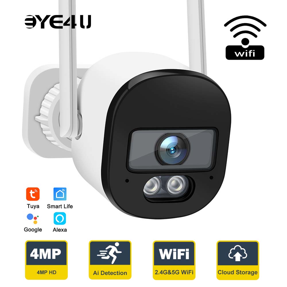 Smart Home Google Nest - Tuya كاميرا مراقبة خارجية رصاصة ،