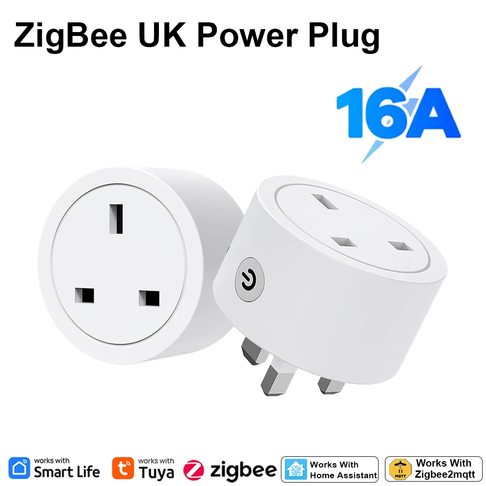 Smart Home Monitor - قابس ذكي زيجبي 16 أمبير للمقابس