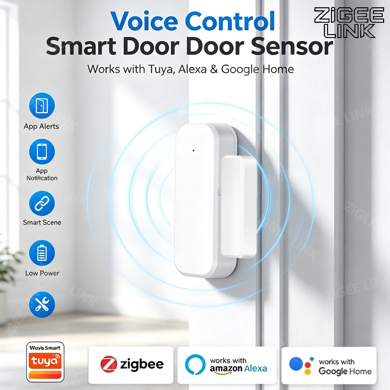 Smart Home Voice Assistant - مستشعر مضاد للسرقة للأبواب والنوافذ بتقنية