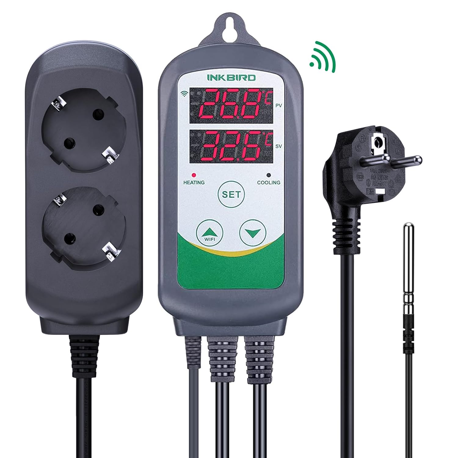 Wifi Thermostat - وحدة تحكم رقمية في درجة الحرارة