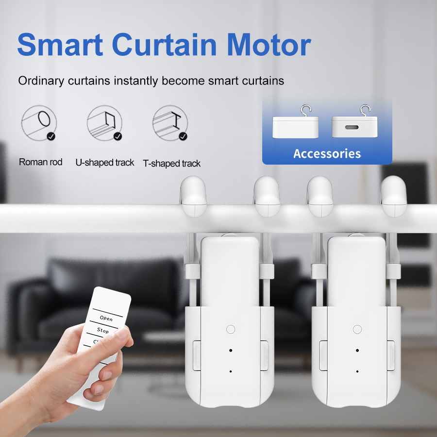Smart Home Elements - الذكية للمنزل الستار فتاحة الإلكترونية 3in1