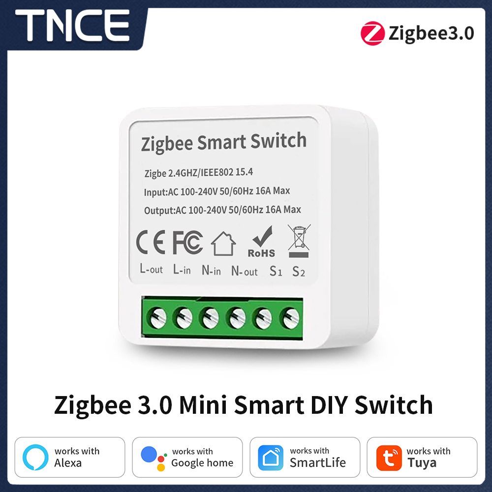 Smart Home Voice Control - وحدة مفتاح ذكي TNCE Tuya 16A