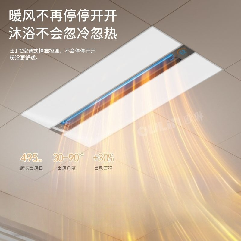 Smart Home Ventilation System - سخان سقف الحمام الذكي 3 في