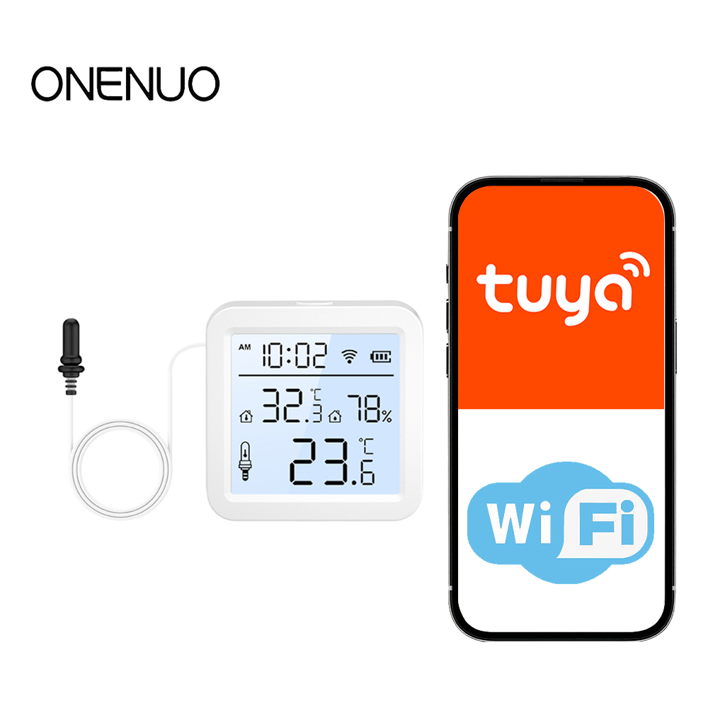 Smart Home Monitor - جهاز استشعار درجة الحرارة والرطوبة واي