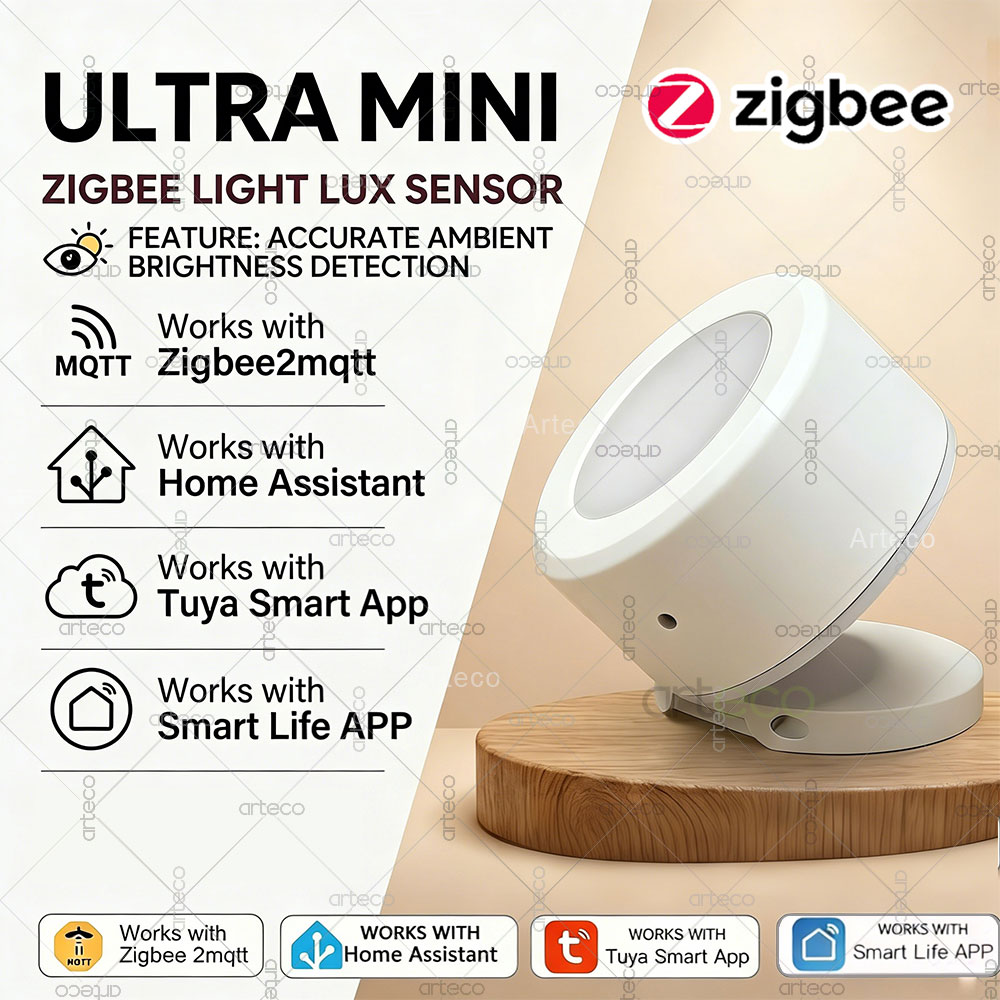 مستشعر إضاءة زيجبي فائق الصغر، - مراجعة Smart Home Miniature وسعره