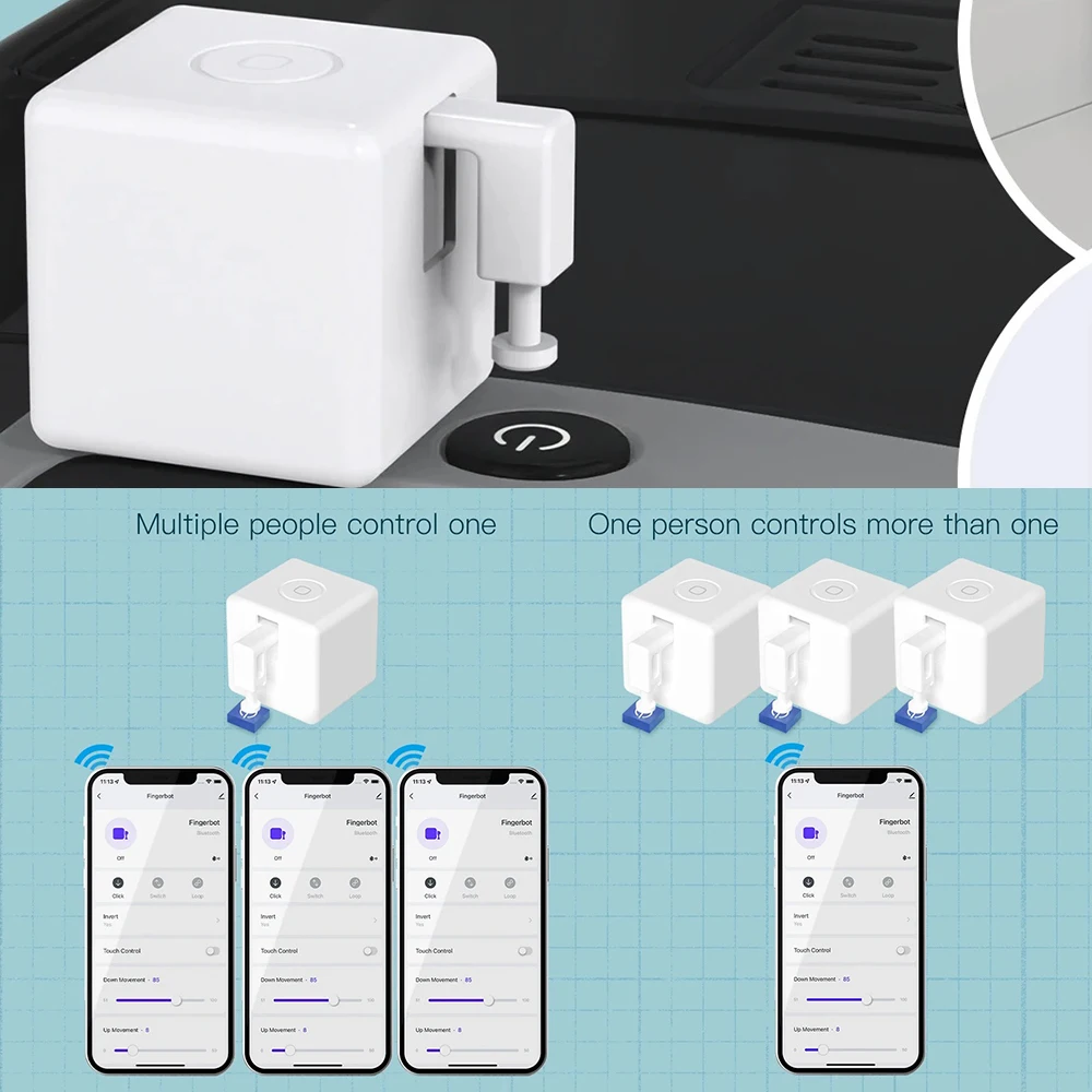 الذكية زيجبي Fingerbot اللاسلك - مراجعة Smart Home Elements وسعره