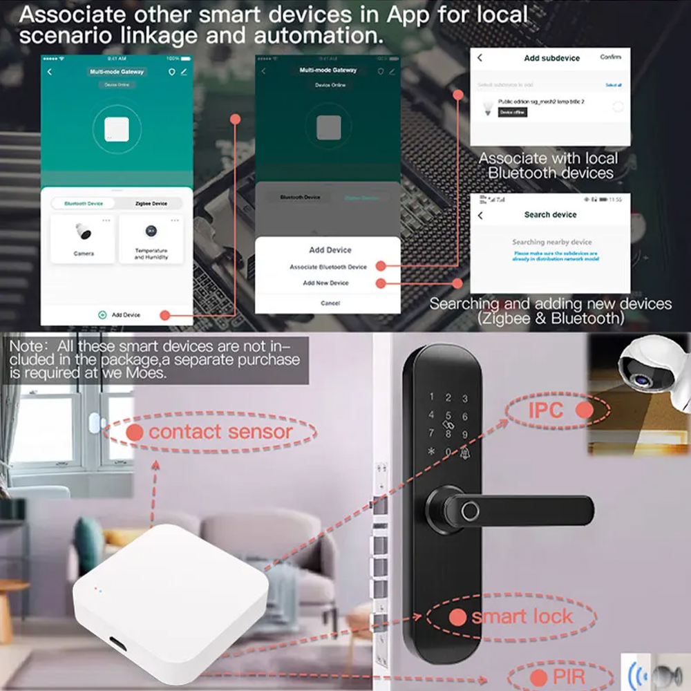 Tuya Zigbee Bluetooth متعدد ال - مراجعة Smart Home Gira وسعره
