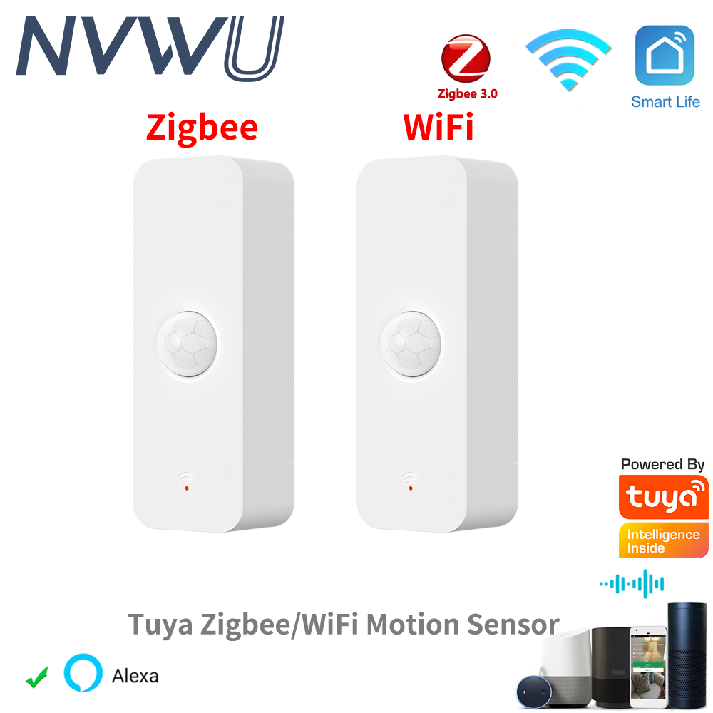 Tuya WiFi Zigbee PIR محس حركة  - مراجعة Smart Home Ir وسعره
