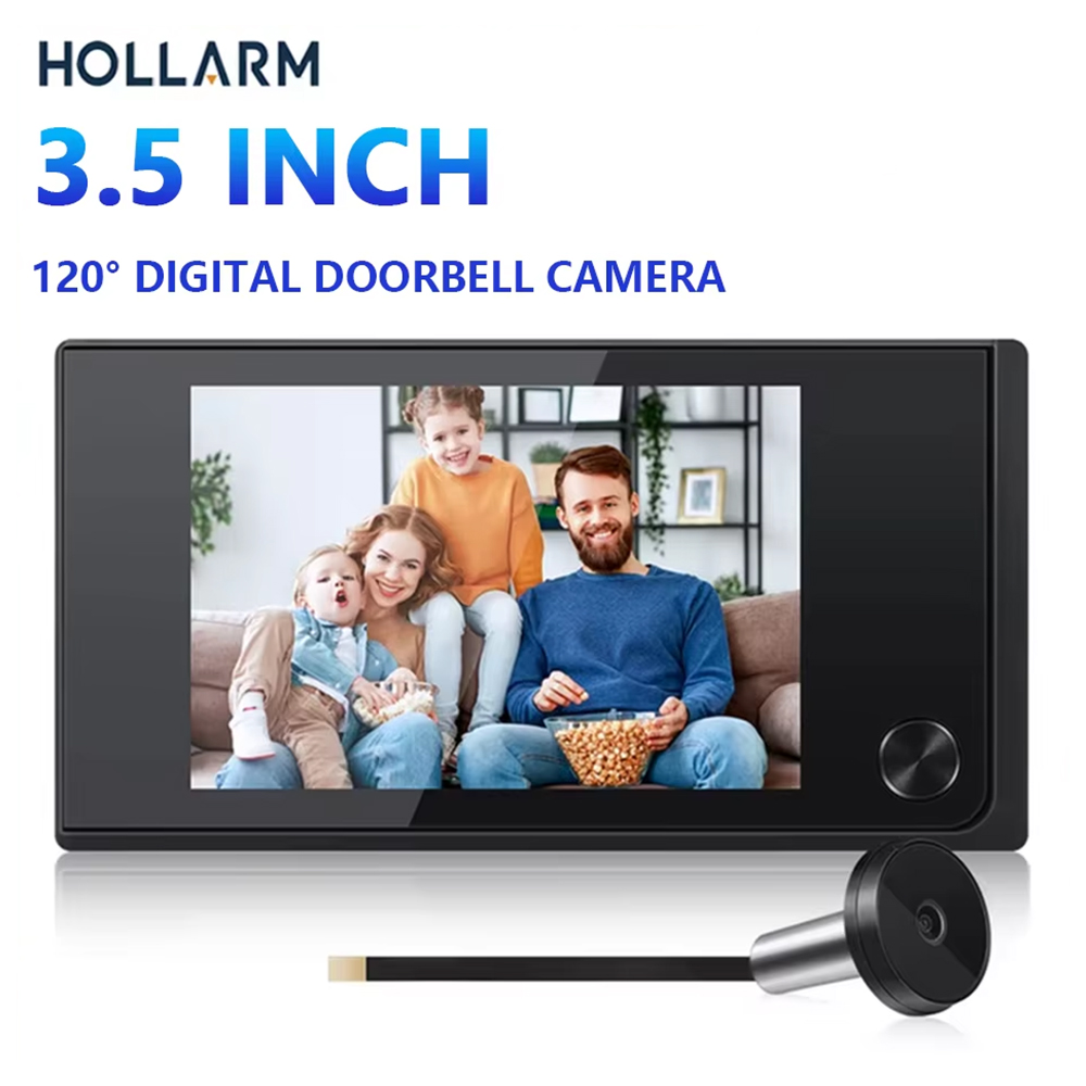 Hollarm 3.5 بوصة كاميرا جرس ال - مراجعة Smart Home Video Doorbell وسعره