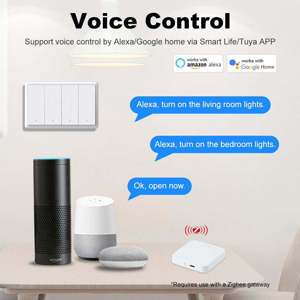 مفتاح إضاءة ذكي من مانهوت يعمل - مراجعة Smart Home Switch وسعره