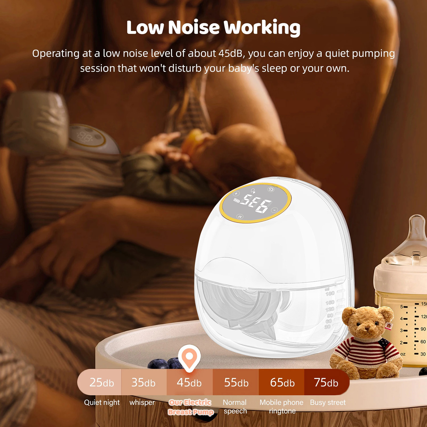 مضخة ثدي كهربائية محمولة قابلة - مراجعة Smart Home Elements وسعره