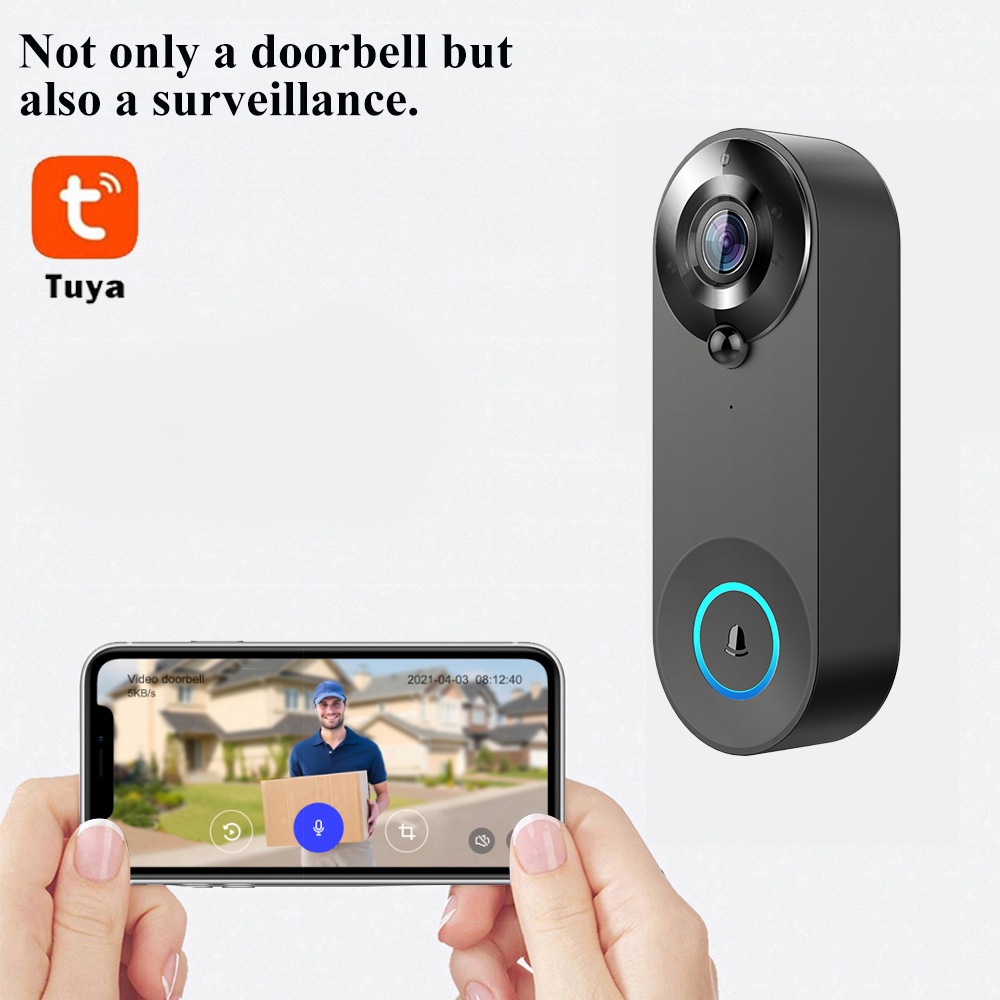 Tuya 1080P اللاسلكية جرس باب و - مراجعة Smart Home Video Doorbell وسعره