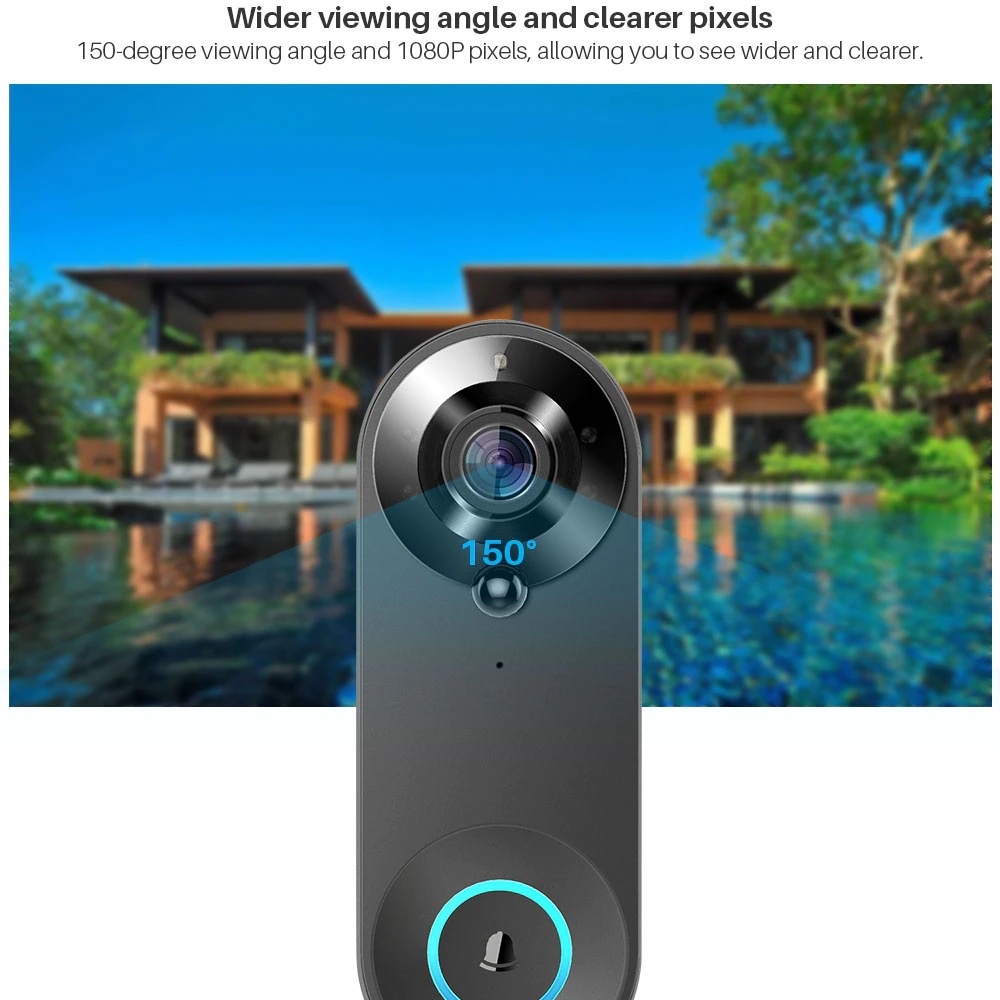 Tuya 1080P اللاسلكية جرس باب و - مراجعة Smart Home Video Doorbell وسعره