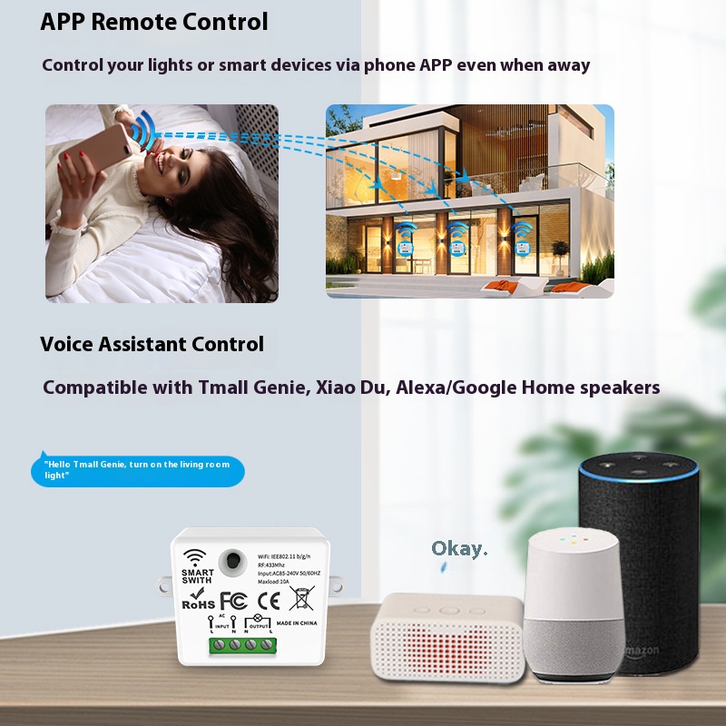 جهاز تويا الذكي للإيقاف يتميز  - مراجعة Smart Home Switch وسعره