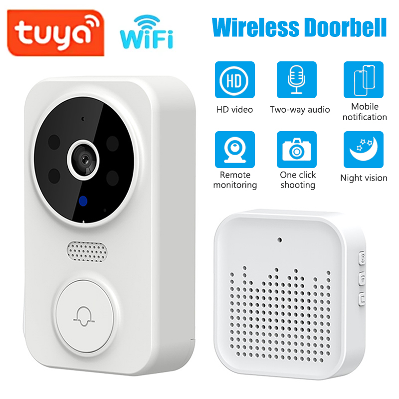 واي فاي الذكية جرس باب يتضمن ش - مراجعة Smart Home Video Doorbell وسعره