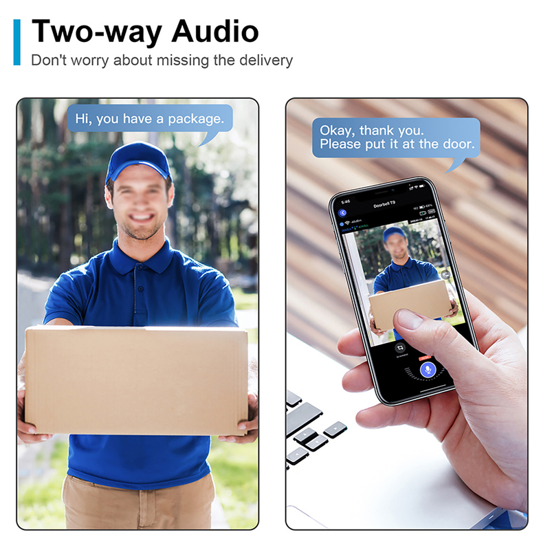 واي فاي الذكية جرس باب يتضمن ش - مراجعة Smart Home Video Doorbell وسعره