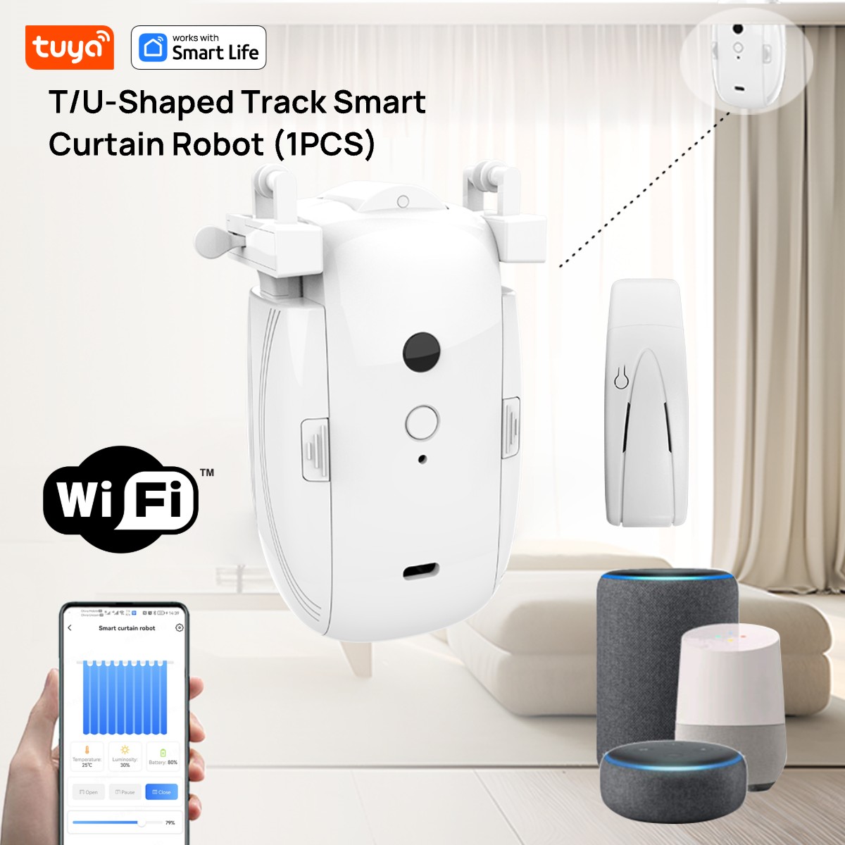روبوت ستارة Tuya Smart WiFi (ق - مراجعة Smart Home Gira وسعره