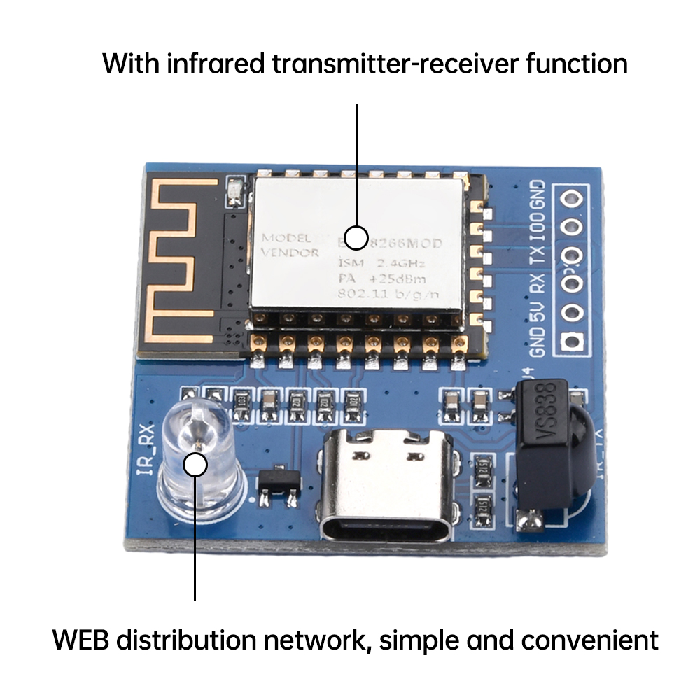 وحدة إرسال واستقبال الأشعة تحت - مراجعة Smart Home Esp8266 وسعره