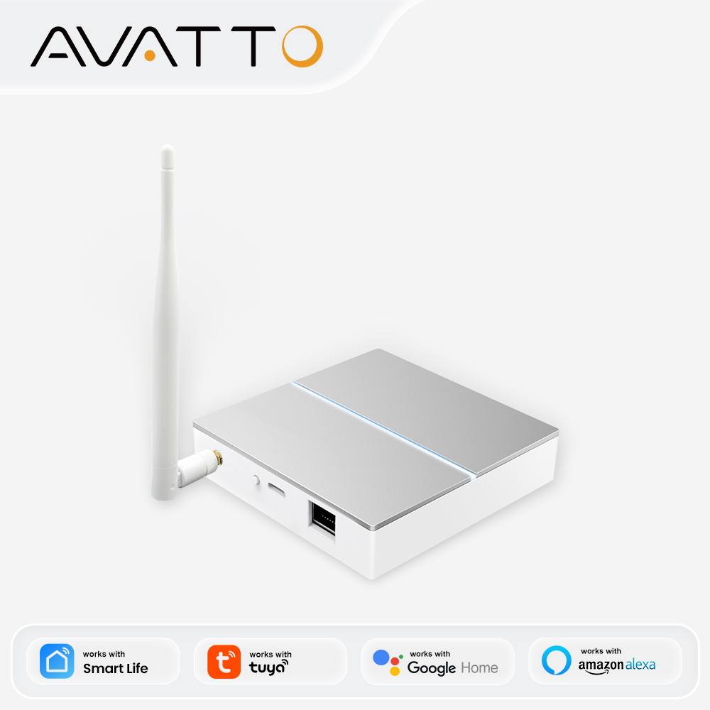 بوابة AVATTO Tuya ZigBee مع هو - مراجعة Smart Home Gira وسعره