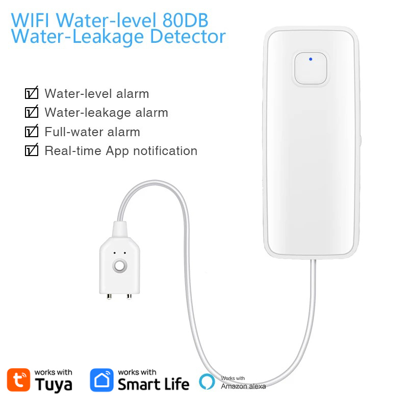جهاز استشعار ذكي لتسرب المياه  - مراجعة Wifi Water Leak Detector وسعره
