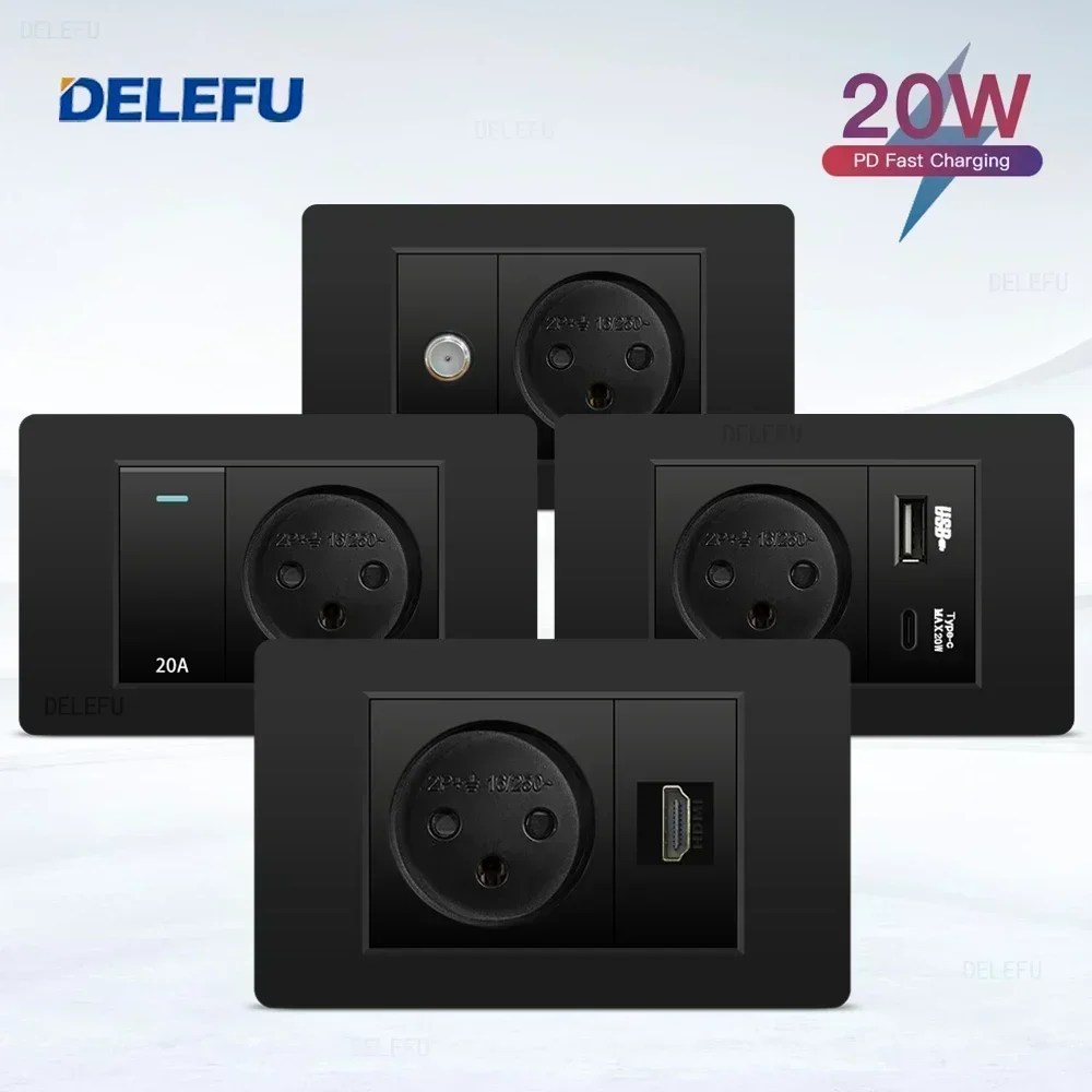 DELEFU الأسود المانع الكمبيوتر - مراجعة Smart Home For Pc وسعره