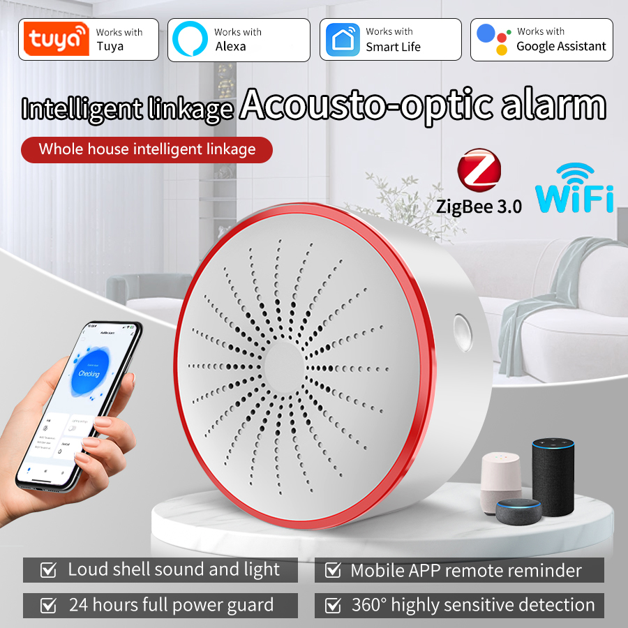 صفارة إنذار ذكية من تويا تعمل  - مراجعة Smart Home Voice Assistant وسعره