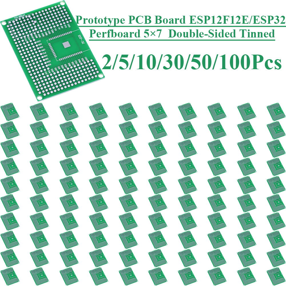 2-100 قطعة لوحة تجارب مزدوجة ا - مراجعة Smart Home Esp8266 وسعره