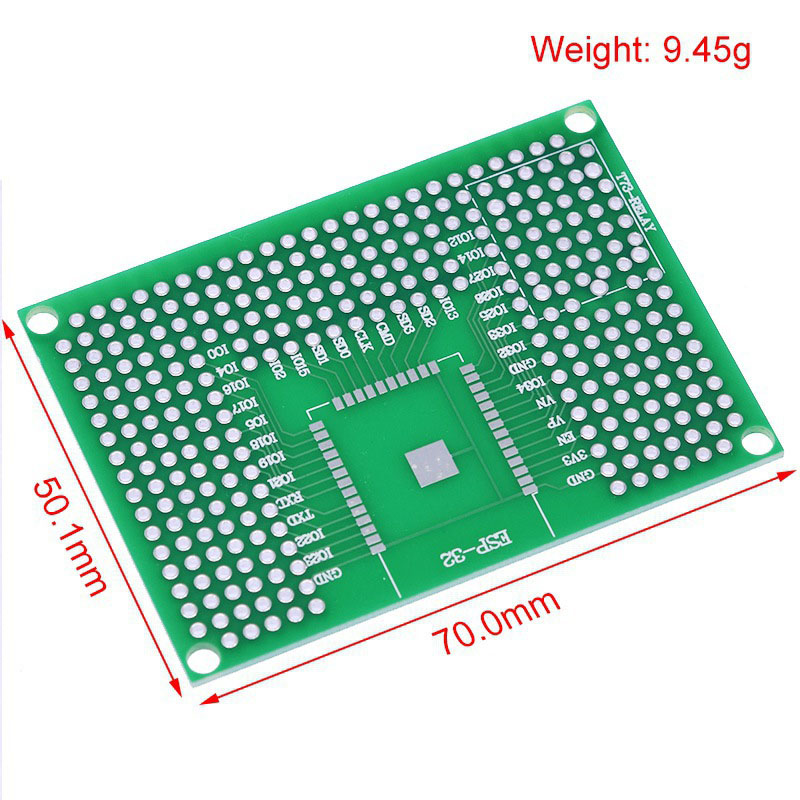 2-100 قطعة لوحة تجارب مزدوجة ا - مراجعة Smart Home Esp8266 وسعره