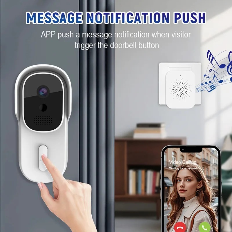 جرس باب ذكي من تويا مع فيديو و - مراجعة Smart Home Video وسعره