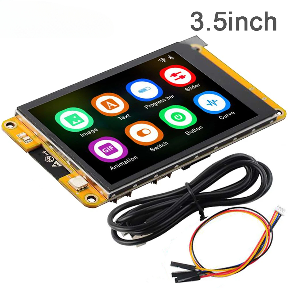 شاشة عرض ذكية ESP32-3248S035 م - مراجعة Smart Home Monitor وسعره