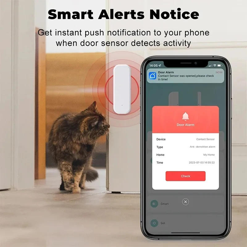 جهاز استشعار ذكي للأبواب والنو - مراجعة Smart Home Voice Assistant وسعره