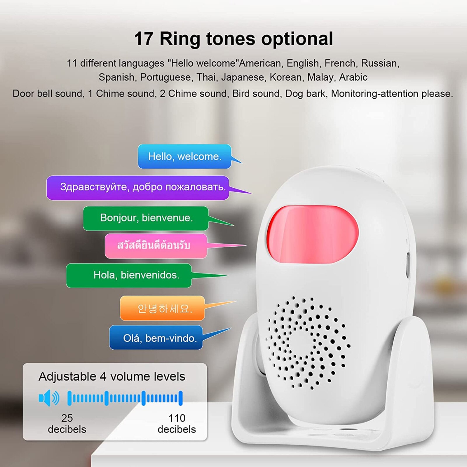 KERUI M120 الذكية كاشف حركة إن - مراجعة Smart Home Ir وسعره