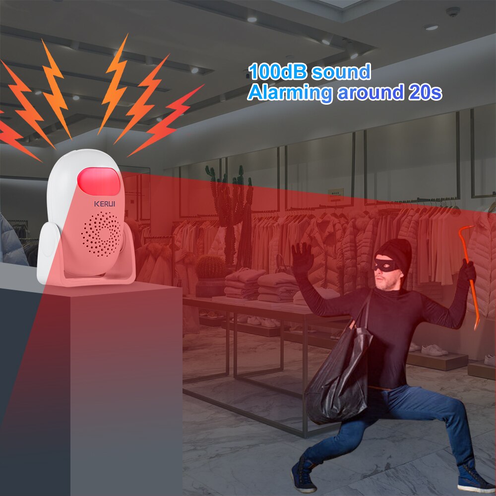 KERUI M120 الذكية كاشف حركة إن - مراجعة Smart Home Ir وسعره