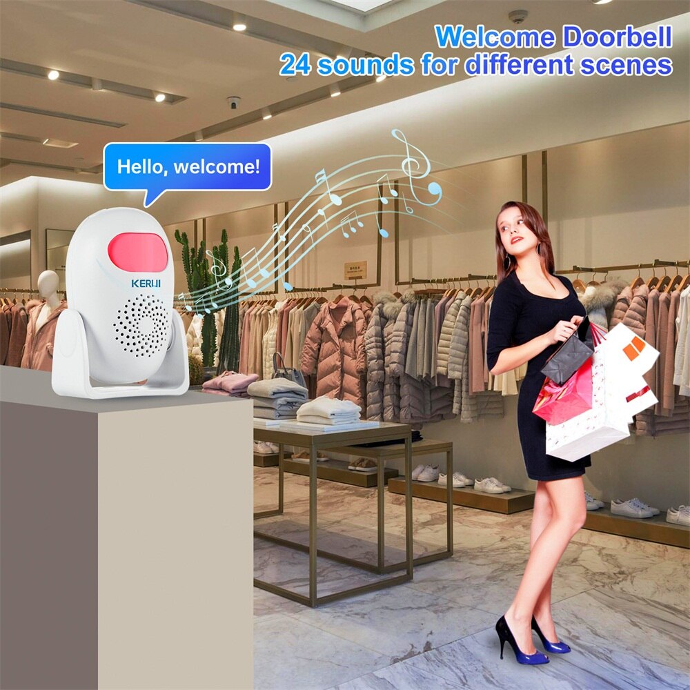 KERUI M120 الذكية كاشف حركة إن - مراجعة Smart Home Ir وسعره