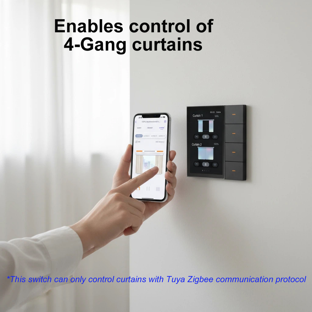لوحة تحكم ذكية F3-pro من Tuya  - مراجعة Smart Home Monitor وسعره