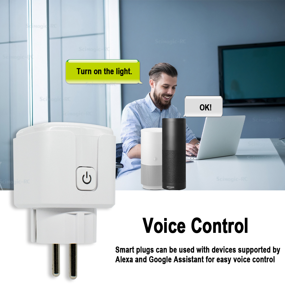 Tuya Smart Plug WiFi مقبس 16A  - مراجعة Smart Home Monitor وسعره