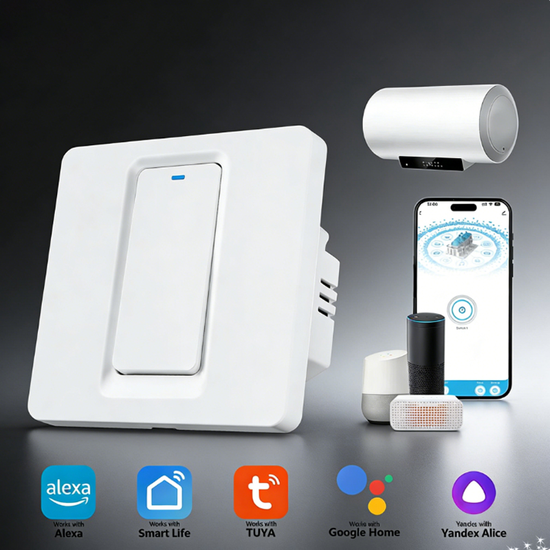 مفتاح سخان المياه الذكي/واي فا - مراجعة Smart Home Switch وسعره