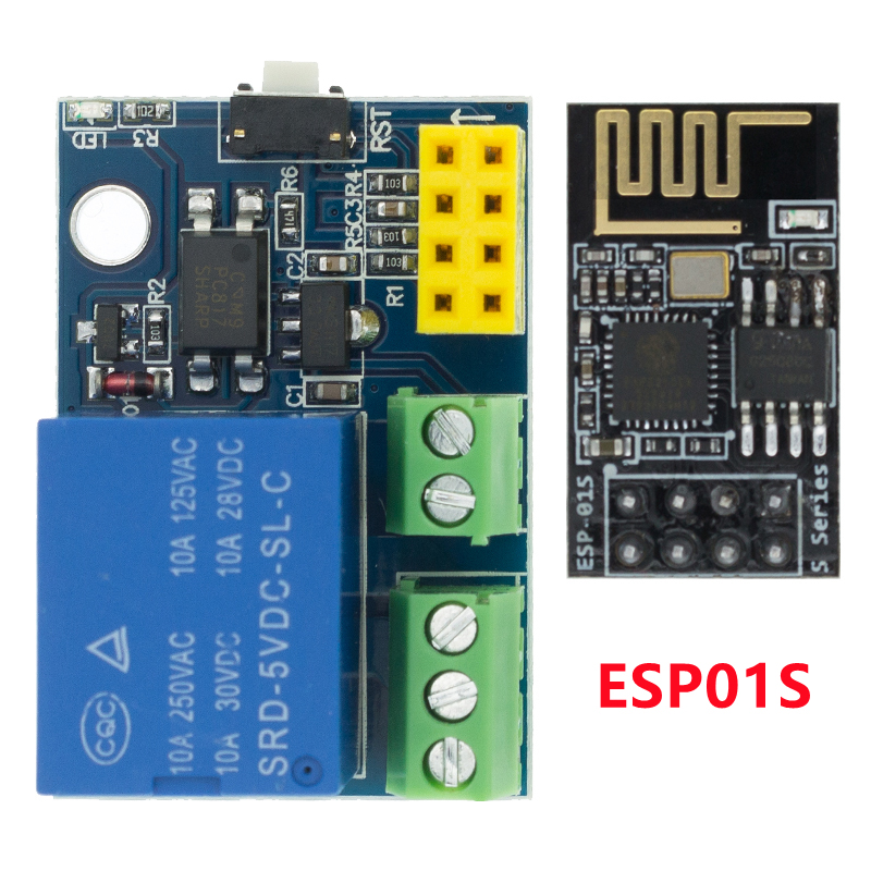ESP8266 ESP-01 ESP-01S 5 فولت  - مراجعة Smart Home Esp8266 وسعره
