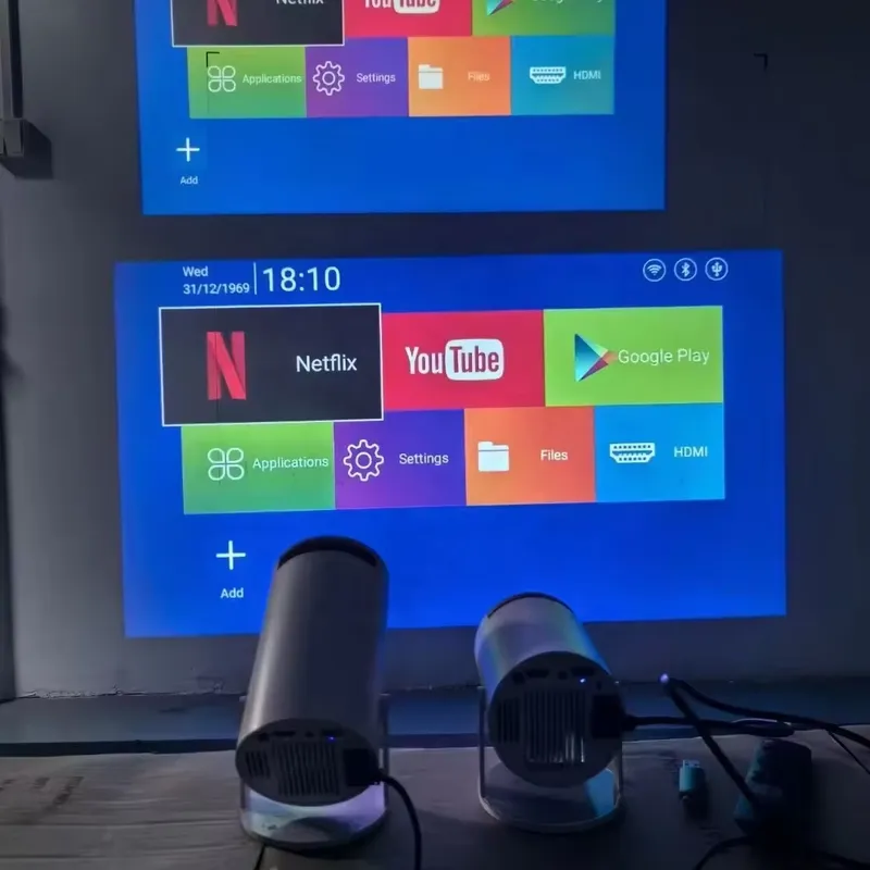 أحدث جهاز عرض ذكي HY300 Pro مع - مراجعة Smart Home Miniature وسعره