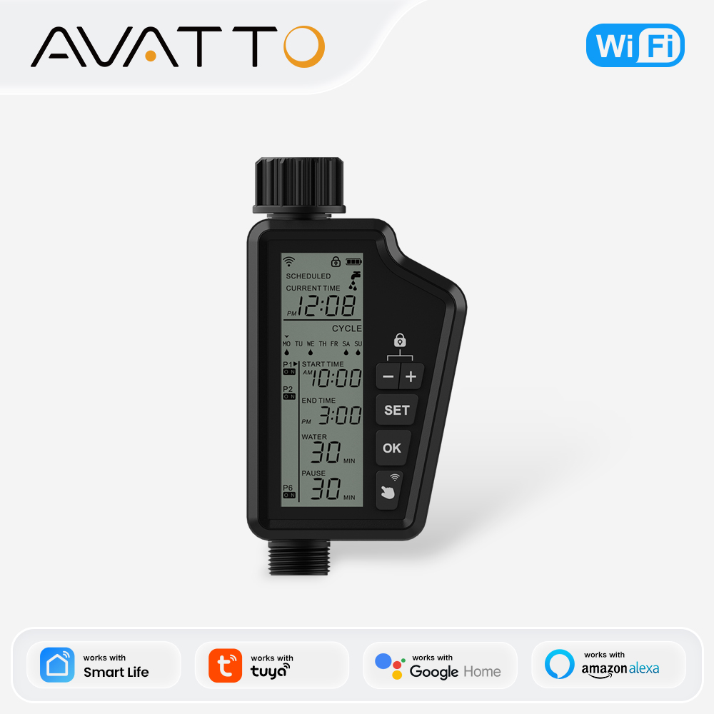 مؤقت سقي الحديقة الذكي AVATTO  - مراجعة Smart Home Interior وسعره