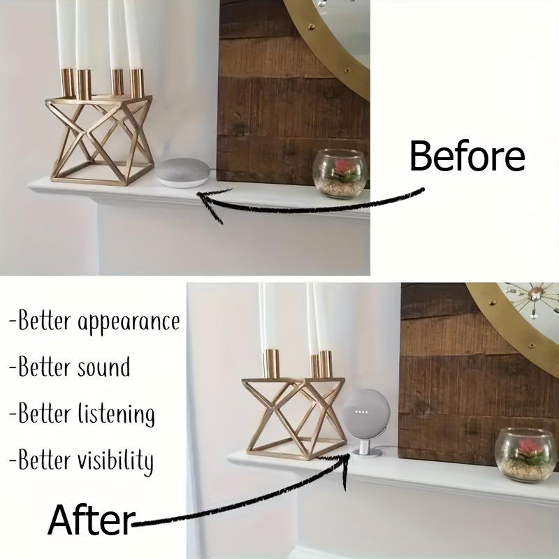 حامل مدمج لسماعة جوجل نست/هوم  - مراجعة Smart Home Google Nest وسعره