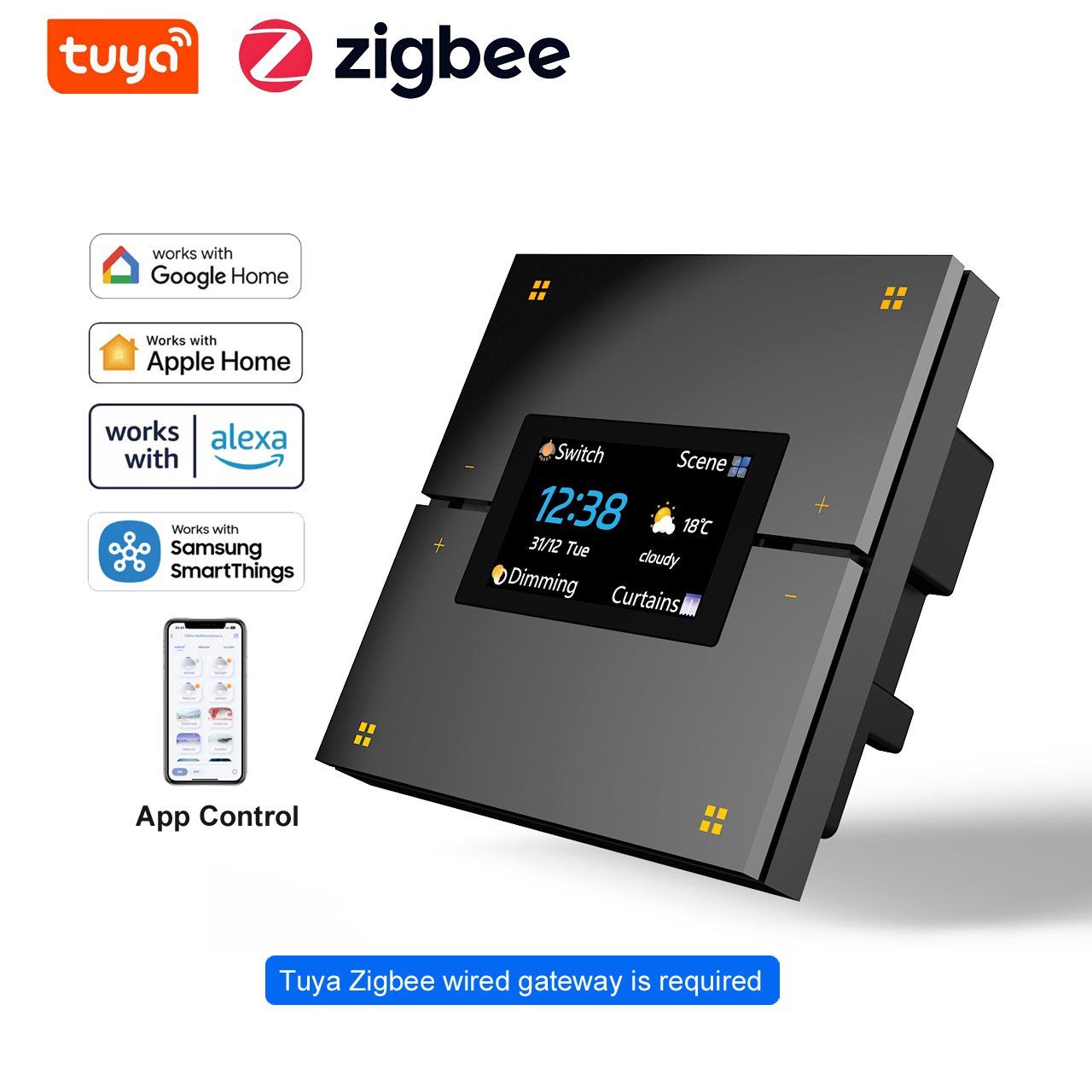 مفتاح إضاءة ذكي M9 Pro بـ 8 أز - مراجعة Smart Home Voice Control وسعره