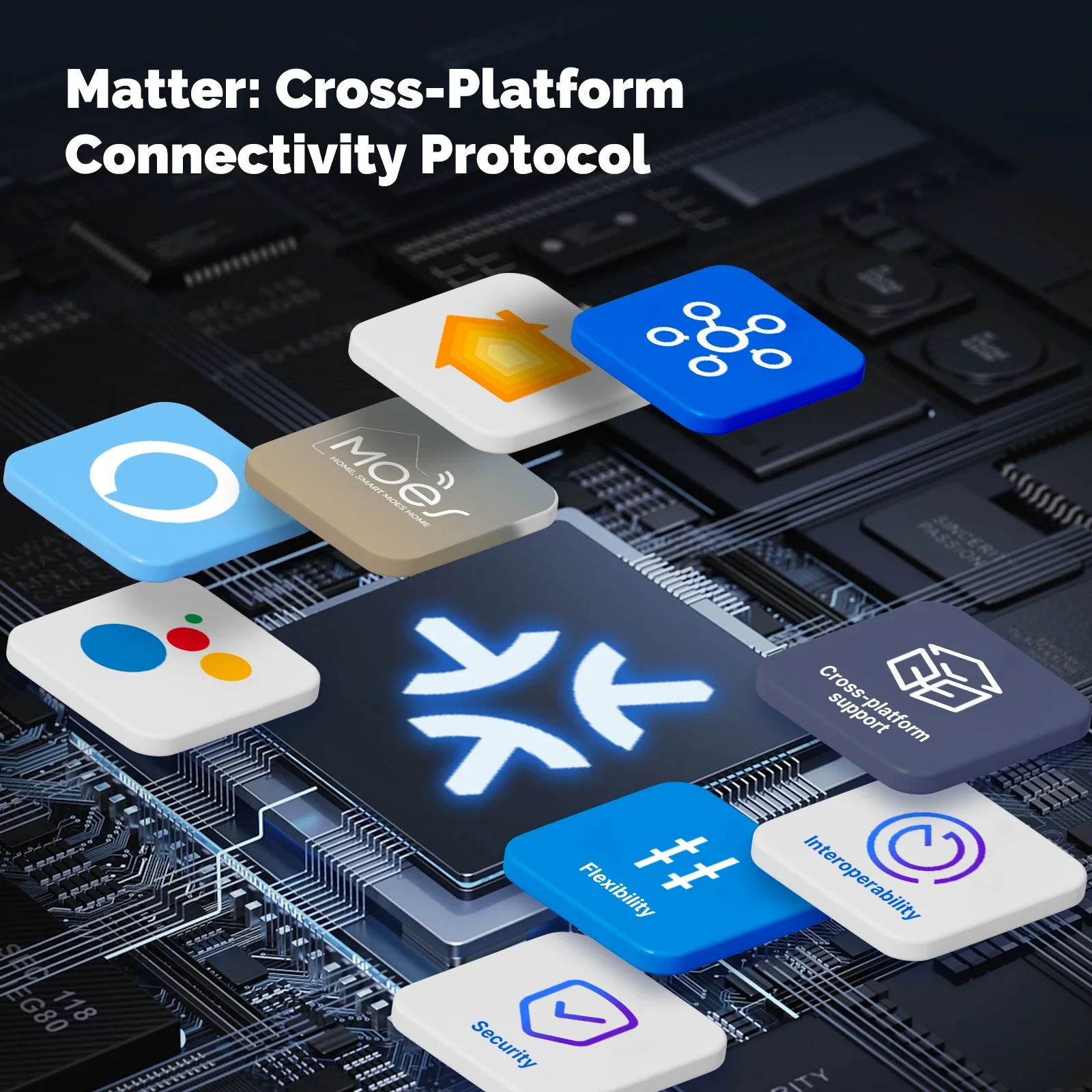 MOES Matter Tuya WiFi مفتاح ال - مراجعة Smart Home Dashboard وسعره